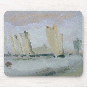 Yacht Racing on the Solent, previously attributed Mouse Mat