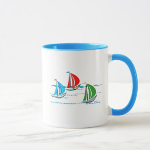 Yacht Racing Trio Mug
