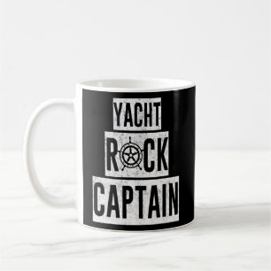 Yacht Rock Captain motor boat sailboat sailor boat Coffee Mug