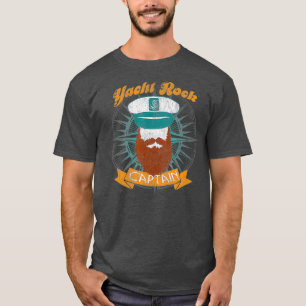 Yacht Rock Captain  Party Boat Drinking T-Shirt