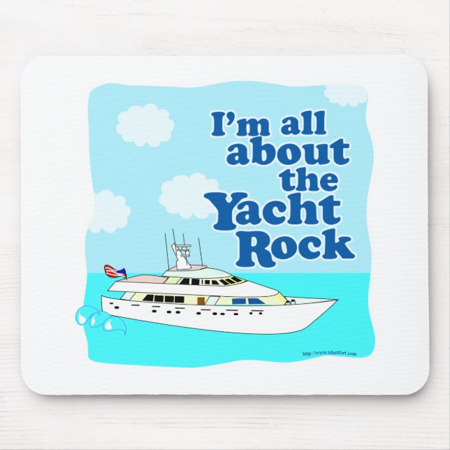 Yacht Rock Mouse Mat (Front)
