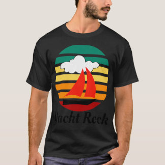 Yacht Rock White Design T-Shirt