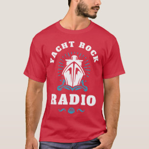 YACHT ROCK WHITE LETTERS T-Shirt
