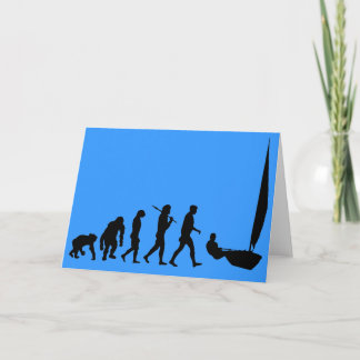 Yacht Sailing Sailors Tees and Sailing gifts Card