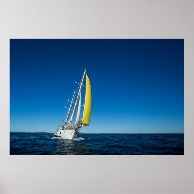 Yacht Sailing | South Australia Poster (Front)