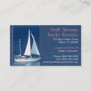 Yachting Business Card