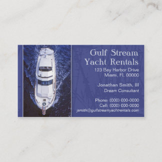Yachting Business Card