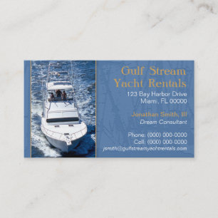Yachting Business Card