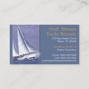 Yachting Business Card