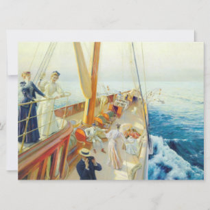 Yachting in the Mediterranean Card