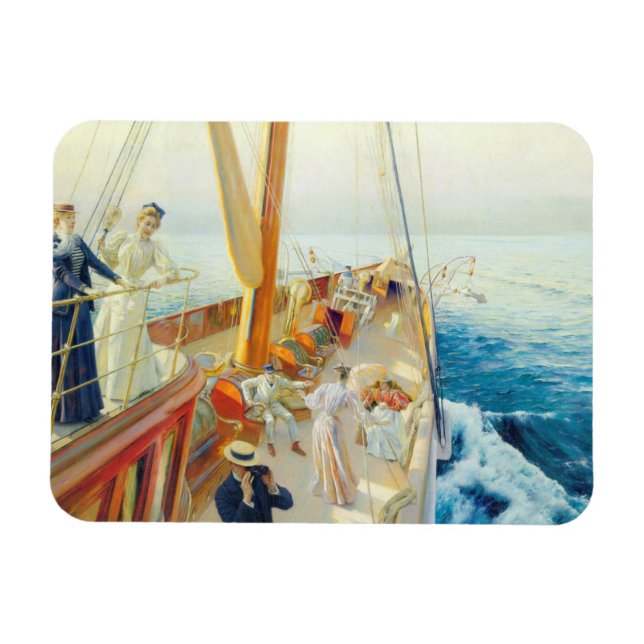 Yachting in the Mediterranean Magnet (Horizontal)