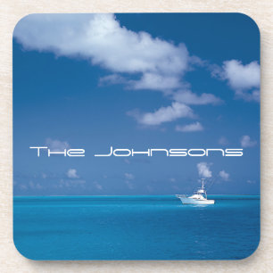 Yachting into the Blue Coaster