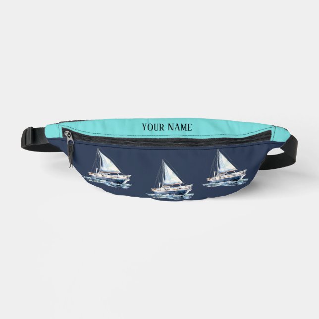 Yachting theme bum bags (Front)