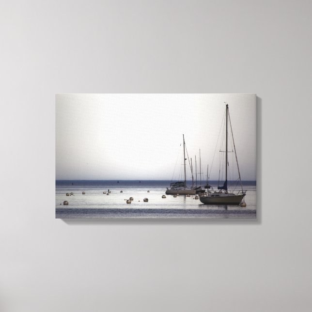 Yachts II wrapped canvas (Front)