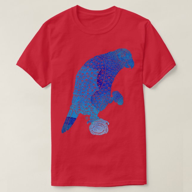 Yaco parrot color T-Shirt (Design Front)