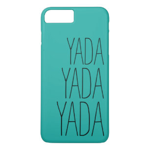 Yada   Whimsical Typography iPhone 8 Plus/7 Plus Case