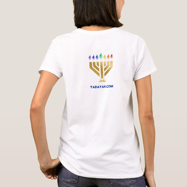 Yada Yahowah Logo Women's Tee (Back)