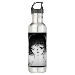 yaei cute manga anime kawaii girl   710 ml water bottle