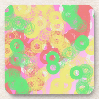 yaei pop art design coaster