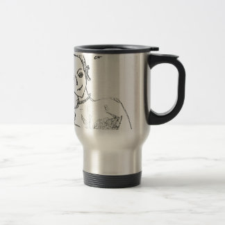 yaei punk girl anime manga drawing  travel mug
