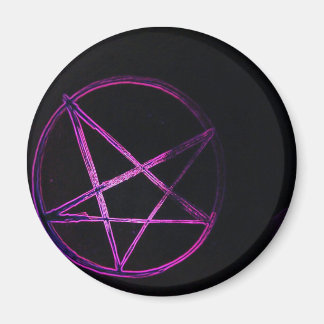 yaei purple pentagram  magnet