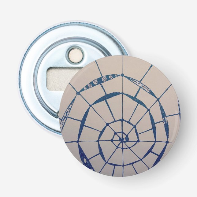 yaei spiderwebs  bottle opener (Front)