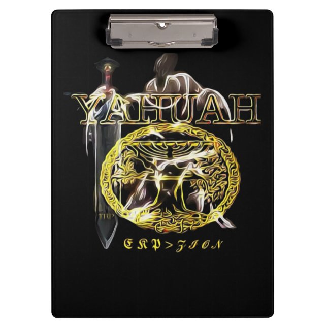 Yahuah-Name Above All Names 03 Royal Clipboard (Front)