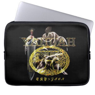 Yahuah-Name Above All Names 03 Royal Laptop Sleeve