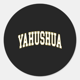 Yahushua Yahshua Classic Round Sticker