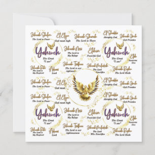 Yahweh Greeting Card