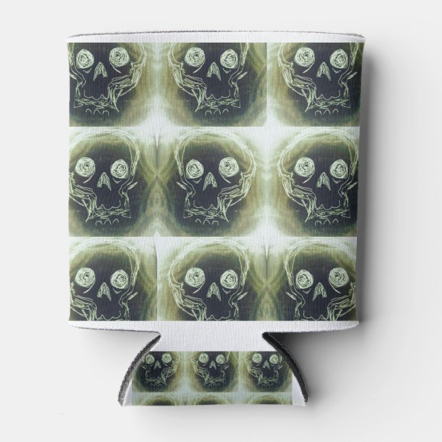 yaie 666 skull can cooler (Front)