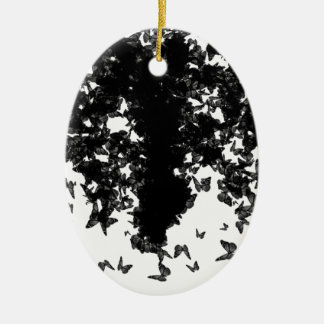 yaie black swallowtail butterfly ceramic tree decoration