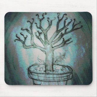 Yaie dead bonsai tree drawing mouse mat