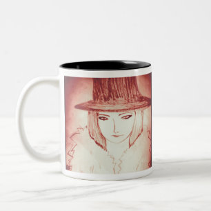 Yaie girl like boy manga anime Two-Tone coffee mug