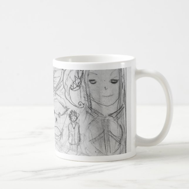 yaie monster manga anime coffee mug (Right)