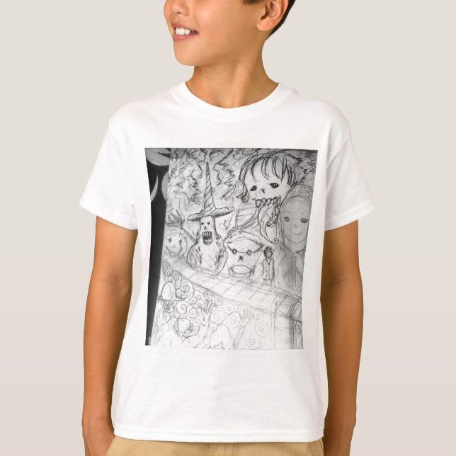 yaie monster manga anime T-Shirt (Front)