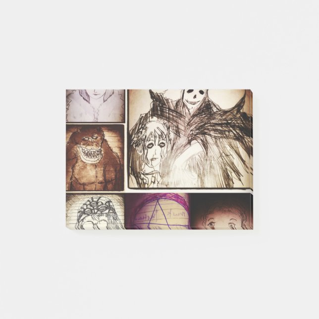 yaie mystery 2 post-it notes (Front)