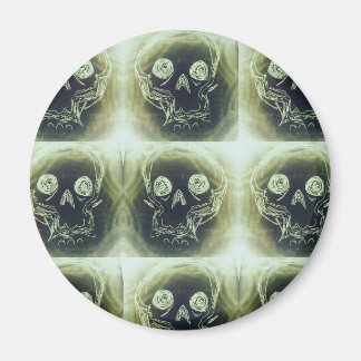 yaie Skull 666 keychain Magnet