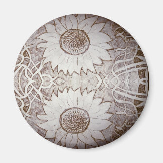 yaie sunflower in every house and yaei home magnet