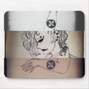 yaie symbol to change this world manga anime mouse mat