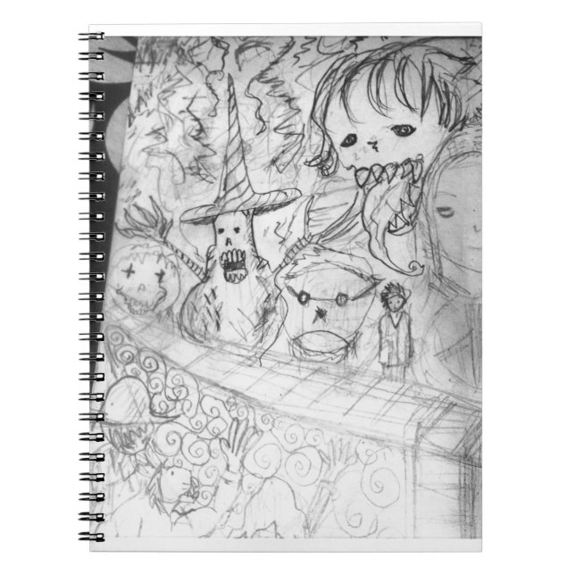 yaie yaei monster manga anime gonna terrorise you notebook (Front)