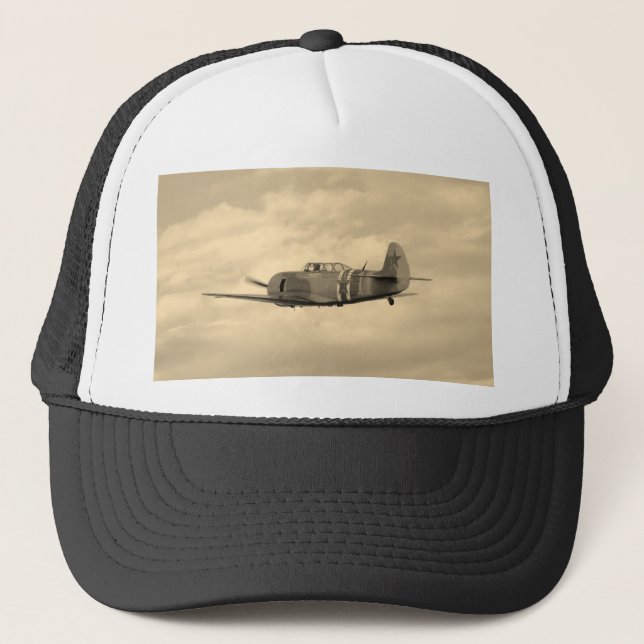 Yak 11 In Flight Trucker Hat (Front)