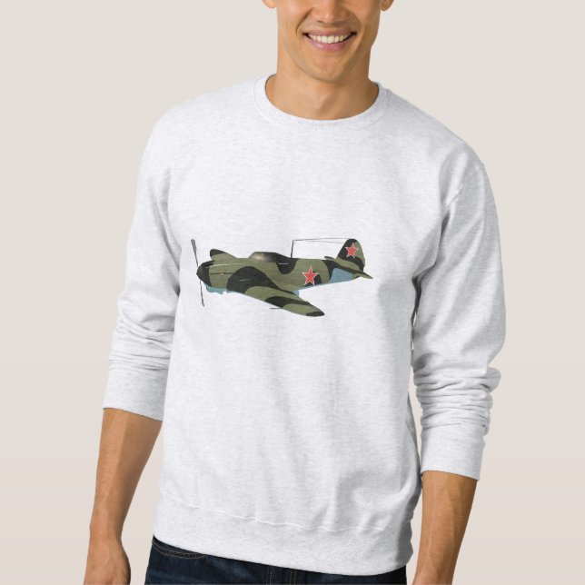 Yak-1 Soviet WW2 Fighter Aircraft Sweatshirt (Front)