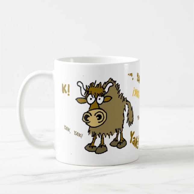 YAK! COFFEE MUG (Left)