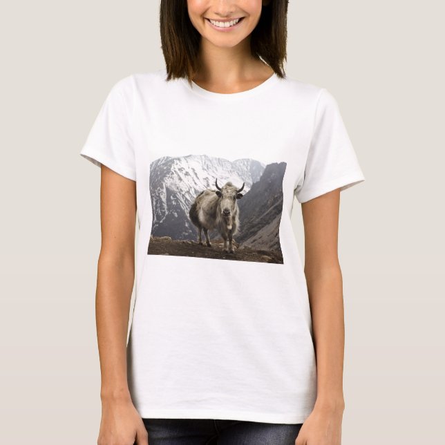 Yak in Nepal T-Shirt (Front)