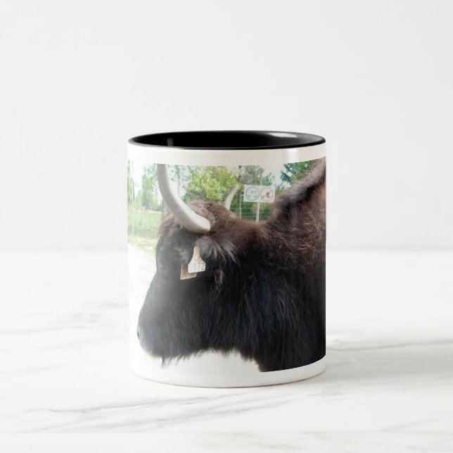 yak Two-Tone coffee mug (Center)