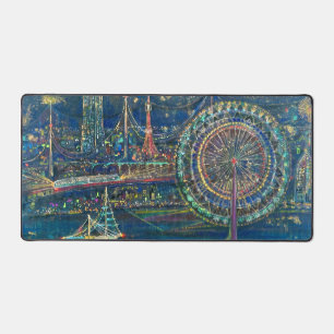 Yakan-Hikou: Flight by Night  Desk Mat