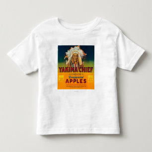 Yakima Chief Apple Label - Yakima, WA Toddler T-Shirt