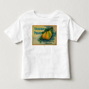Yakima Pears Crate LabelToppenish, WA Toddler T-Shirt