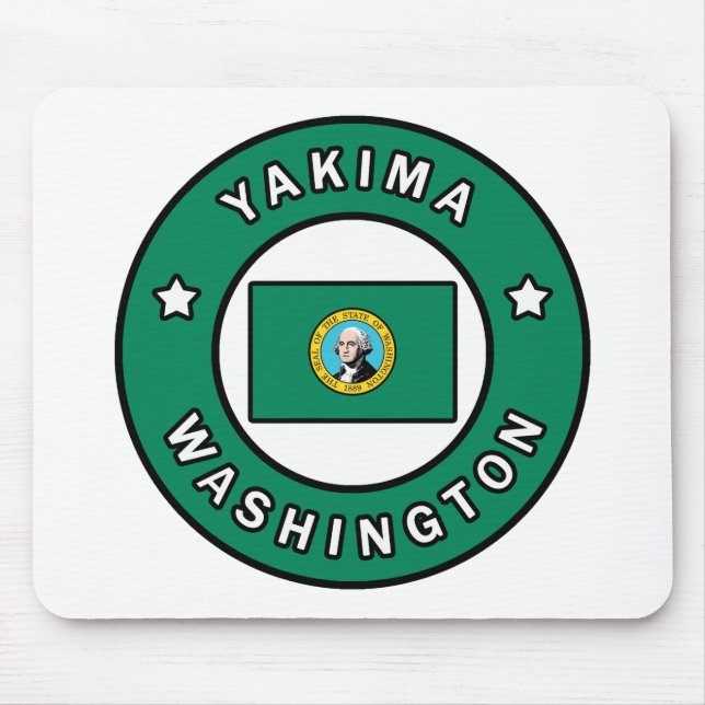 Yakima Washington Mouse Mat (Front)